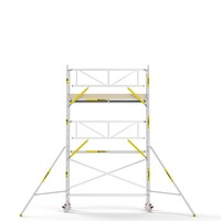 Panthera Panthera PRO met enkele voorloopleuning 75x305x6,2m werkhoogte carbon vloer