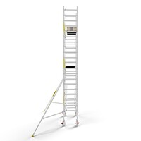 Panthera Panthera PRO met enkele voorloopleuning 75x185x7,2m werkhoogte carbon vloer