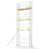 Panthera Panthera PRO met enkele voorloopleuning 75x305x9,2m werkhoogte carbon vloer
