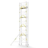 Panthera Panthera PRO met enkele voorloopleuning 75x185x10,2m werkhoogte carbon vloer