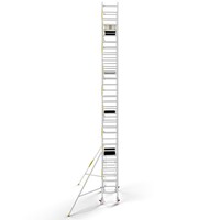 Panthera Panthera PRO met enkele voorloopleuning 75x185x10,2m werkhoogte carbon vloer