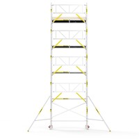 Panthera Panthera PRO met enkele voorloopleuning 75x245x10,2m werkhoogte carbon vloer