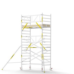 Panthera PRO met enkele voorloopleuning 135x245x6,2m werkhoogte