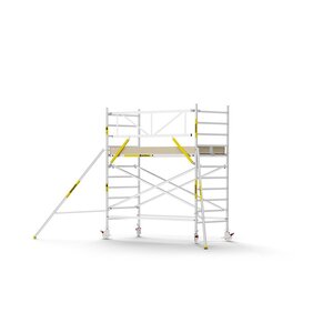 Panthera Panthera PRO met enkele voorloopleuning 135x305x4,2m werkhoogte carbon vloer Panthera PRO met enkele voorloopleuning 135x305x4,2m werkhoogte carbon vloer