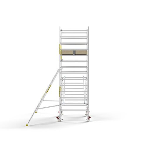 Panthera PRO met enkele voorloopleuning 135x185x5,2m werkhoogte carbon vloer Panthera Panthera PRO met enkele voorloopleuning 135x185x5,2m werkhoogte carbon vloer