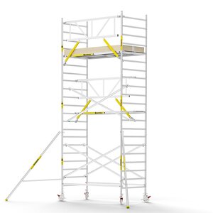 Panthera Panthera PRO met enkele voorloopleuning 135x245x7,2m werkhoogte carbon vloer Panthera PRO met enkele voorloopleuning 135x245x7,2m werkhoogte carbon vloer