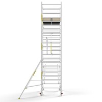 Panthera Panthera PRO met enkele voorloopleuning 135x245x7,2m werkhoogte carbon vloer