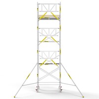 Panthera Panthera PRO met enkele voorloopleuning 135x185x8,2m werkhoogte carbon vloer