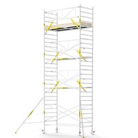 Panthera Panthera PRO met enkele voorloopleuning 135x305x9,2m werkhoogte carbon vloer