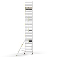 Panthera Panthera PRO met enkele voorloopleuning 135x245x10,2m werkhoogte carbon vloer