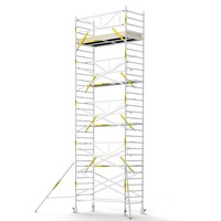 Panthera Panthera PRO met enkele voorloopleuning 135x305x10,2m werkhoogte carbon vloer