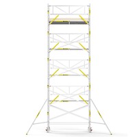 Panthera Panthera PRO met enkele voorloopleuning 135x305x10,2m werkhoogte carbon vloer