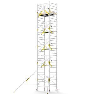 MAANDDEAL: Panthera PRO met enkele voorloopleuning 135x185x11,2m werkhoogte carbon vloer