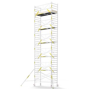 MAANDDEAL: Panthera PRO met enkele voorloopleuning 135x305x11,2m werkhoogte carbon vloer
