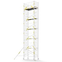 Panthera Panthera PRO met enkele voorloopleuning 135x245x12,2m werkhoogte carbon vloer