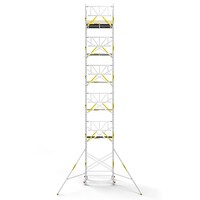 Panthera Panthera PRO met enkele voorloopleuning 135x185x13,2m werkhoogte carbon vloer