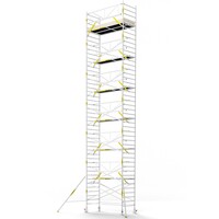 Panthera Panthera PRO met enkele voorloopleuning 135x305x14,2m werkhoogte carbon vloer