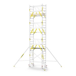 Panthera MAANDDEAL: Panthera PRO met dubbele voorloopleuning 75x185x8,2m werkhoogte MAANDDEAL: Panthera PRO met dubbele voorloopleuning 75x185x8,2m werkhoogte