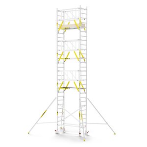 Panthera MAANDDEAL: Panthera PRO met dubbele voorloopleuning 75x185x9,2m werkhoogte MAANDDEAL: Panthera PRO met dubbele voorloopleuning 75x185x9,2m werkhoogte