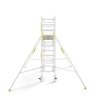 Panthera Panthera PRO met dubbele voorloopleuning 75x245x4,2m werkhoogte carbon vloer