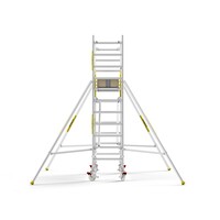 Panthera Panthera PRO met dubbele voorloopleuning 75x305x4,2m werkhoogte carbon vloer