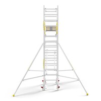 Panthera Panthera PRO met dubbele voorloopleuning 75x185x5,2m werkhoogte carbon vloer