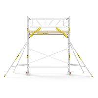 Panthera Panthera PRO met dubbele voorloopleuning 75x305x5,2m werkhoogte carbon vloer