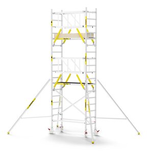 Panthera Panthera PRO met dubbele voorloopleuning 75x185x6,2m werkhoogte carbon vloer Panthera PRO met dubbele voorloopleuning 75x185x6,2m werkhoogte carbon vloer