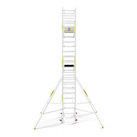 Panthera Panthera PRO met dubbele voorloopleuning 75x185x7,2m werkhoogte carbon vloer