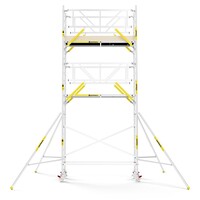 Panthera Panthera PRO met dubbele voorloopleuning 75x245x7,2m werkhoogte carbon vloer