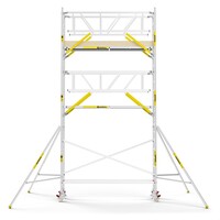 Panthera Panthera PRO met dubbele voorloopleuning 75x305x7,2m werkhoogte carbon vloer