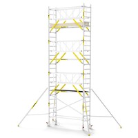 Panthera Panthera PRO met dubbele voorloopleuning 75x245x8,2m werkhoogte carbon vloer