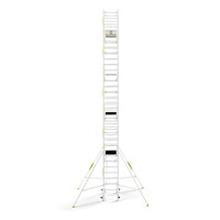Panthera Panthera PRO met dubbele voorloopleuning 75x185x10,2m werkhoogte carbon vloer