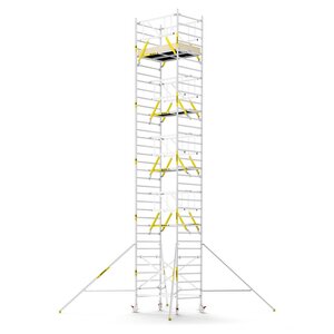 MAANDDEAL: Panthera PRO met dubbele voorloopleuning 135x185x11,2m werkhoogte carbon vloer