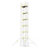 Panthera Panthera PRO met dubbele voorloopleuning 135x185x14,2m werkhoogte carbon vloer
