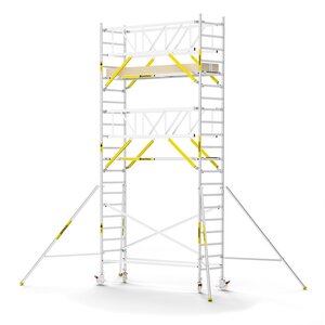 Panthera PRO met dubbele voorloopleuning 90x305x7,2m werkhoogte