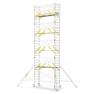MAANDDEAL: Panthera PRO met dubbele voorloopleuning 90x305x10,2m werkhoogte