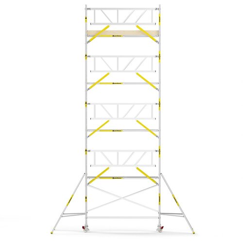 Panthera PRO met dubbele voorloopleuning 90x305x10,2m werkhoogte Panthera Panthera PRO met dubbele voorloopleuning 90x305x10,2m werkhoogte