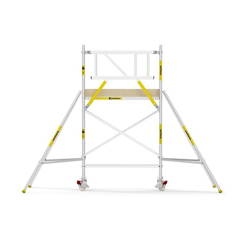 Panthera PRO met dubbele voorloopleuning 90x185x4,2m werkhoogte carbon vloer Panthera Panthera PRO met dubbele voorloopleuning 90x185x4,2m werkhoogte carbon vloer