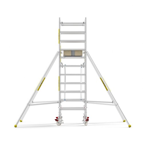 Panthera PRO met dubbele voorloopleuning 90x185x4,2m werkhoogte carbon vloer Panthera Panthera PRO met dubbele voorloopleuning 90x185x4,2m werkhoogte carbon vloer