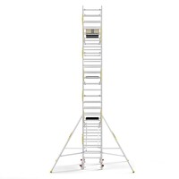 Panthera Panthera PRO met dubbele voorloopleuning 90x245x8,2m werkhoogte carbon vloer