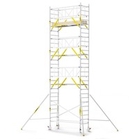 Panthera Panthera PRO met dubbele voorloopleuning 90x245x9,2m werkhoogte carbon vloer