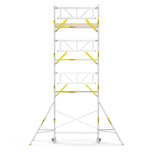 Panthera PRO met dubbele voorloopleuning 90x245x9,2m werkhoogte carbon vloer Panthera Panthera PRO met dubbele voorloopleuning 90x245x9,2m werkhoogte carbon vloer