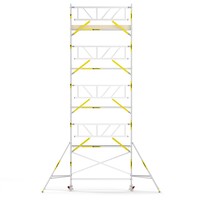 Panthera Panthera PRO met dubbele voorloopleuning 90x305x10,2m werkhoogte carbon vloer