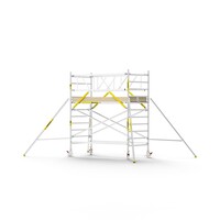 Panthera Panthera PRO met dubbele voorloopleuning 135x305x4,2m werkhoogte