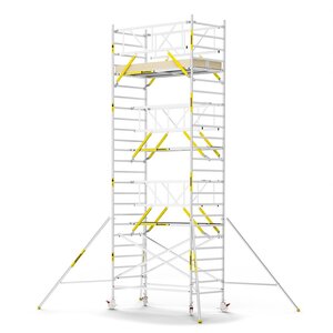 MAANDDEAL: Panthera PRO met dubbele voorloopleuning 135x245x8,2m werkhoogte