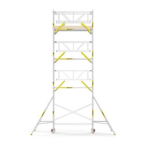 Panthera PRO met dubbele voorloopleuning 135x245x9,2m werkhoogte Panthera Panthera PRO met dubbele voorloopleuning 135x245x9,2m werkhoogte