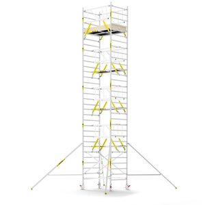 MAANDDEAL: Panthera PRO met dubbele voorloopleuning 135x185x10,2m werkhoogte
