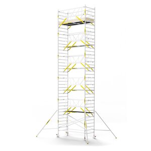 Panthera PRO met dubbele voorloopleuning 135x305x12,2m werkhoogte