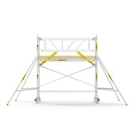 Panthera Panthera PRO met dubbele voorloopleuning 135x305x4,2m werkhoogte carbon vloer
